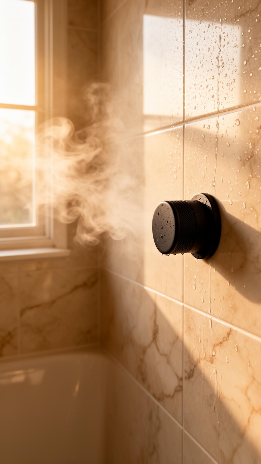 A morning shower scene